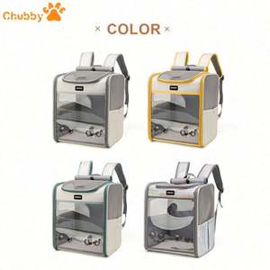 Bolsa de Transporte para Mascotas Plegable, Personalizable en Color, Mochila para Gatos, Transpirable, para Exteriores y para Llevar en el Hombro - Product Image 3