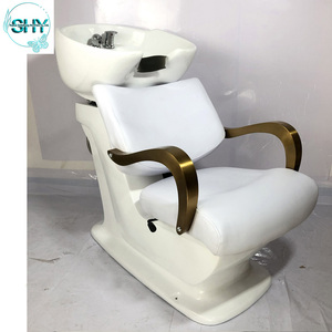 Lit de shampoing bon marché en gros chaise de salon de coiffure bols de shampoing évier et chaises - Product Image 5