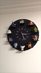 <span class=keywords><strong>Reloj</strong></span> de pared de pizarra Retro moderno, arte magnético DIY de gama alta para sala de estar, decoración del hogar, caja ciega, <span class=keywords><strong>reloj</strong></span> de exhibición - Product Image 4