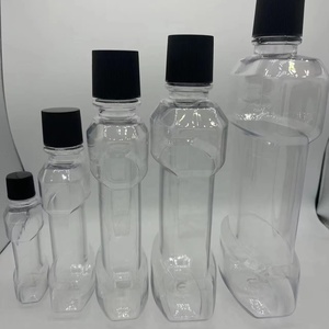 50ml 250ml 500ml 750ml <span class=keywords><strong>1000ml</strong></span> <span class=keywords><strong>Pet</strong></span> nhựa phẳng Nước súc miệng chai với vít cap Set cho dầu gội đầu sử dụng - Product Image 1
