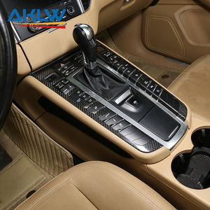 Alta calidad con precio de fábrica, accesorios interiores de coche de fibra de carbono, embellecedores de marco de botón de cambio de marchas para Porsche <span class=keywords><strong>Macan</strong></span> 2014-2020 - Product Image 3