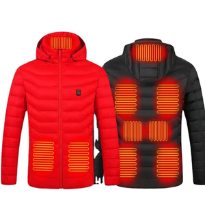 Vestes chauffantes d'hiver pour hommes et femmes, vestes chaudes de sport pour femmes, vestes chauffantes en coton pour vêtements - Product Image 1