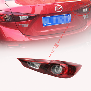 Lampu belakang mobil kualitas tinggi, lampu ekor mobil pengganti untuk Mazda 3 AXELA 2014-2016 OEM BKC3-51-3F0B/KC3-51-3G0///