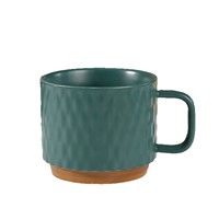 Mug à café en céramique 420 ml (14 oz) avec boîte cadeau, grand format, style Ins, logo personnalisé, vente en gros, esthétique mate, compatible micro-ondes et lave-vaisselle, pour la maison