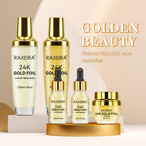 Offre Spéciale 24K Gold Anti-âge Ensemble de soins du visage de marque privée soins de la peau sérum pour le visage ensemble de soins de la peau ensemble de sérum pour le visage - Product Image 2