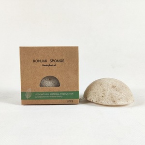Éponge de bain en forme de coccinelle, 100% naturelle et sûre, à base de plantes biologiques, vente en gros - Product Image 1