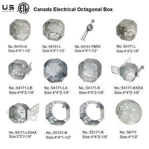 2104-lle 12.5 cu. in thép mạ kẽm 1-gang không gangable Hộp thiết bị cetl được liệt kê bao vây kim loại điện hộp nối kim loại - Product Image 5