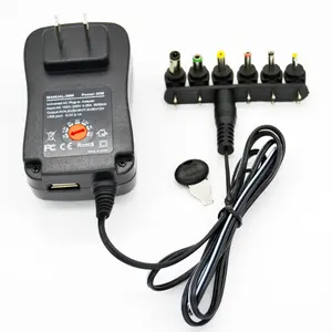 C-power adaptador de fonte de alimentação, adaptador de fonte de alimentação ajustável 100 ~ 240v 3v ~ 12v 30w