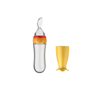 <span class=keywords><strong>Biberon</strong></span> d'Alimentation en Silicone pour Bébé, Bouteille à Céréales de Riz, <span class=keywords><strong>Biberon</strong></span>-Cuillère Doseuse à Lait en Silicone, Bouteille de Complément Alimentaire - Product Image 2