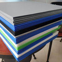 Huiyuan Fabricant Vente en gros 2mm PP Feuilles de plastique ondulé 4x8 Feuille pour la construction
