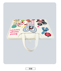 Xianghui Dễ thương Máy tính xách tay Túi 13.3 14 15 15.6 inch không thấm nước chống sốc máy tính xách tay trường hợp đối với MacBook Air Pro 13.6 16 <span class=keywords><strong>Dell</strong></span> Túi xách - Product Image 6