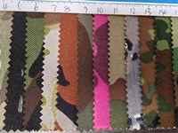 Nylon résistant à l'eau acrylique imprimé teint en solution extérieure 500D 1000D Cordura Pu enduit F/r occultant sac à dos sac tente tissu