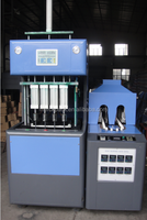 Machine de Production d'eau en plastique Semi-automatique à 4 cavités, pour fabriquer des bouteilles en plastique, PET, ghz, prix d'usine