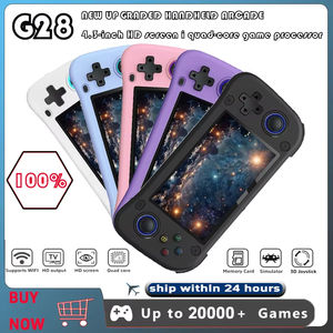 G28 Console de jeu rétro portable Écran IPS de 4.3 pouces Lecteurs portables supportant plus de 20 simulateurs Conception horizontale open source - Product Image 2
