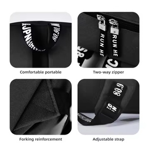 Mochila Unisex de Moda con Cierre de Cremallera, Impermeable, de Poliéster, para Estudiantes y Niños, con Impresión de Logotipo Personalizado - Product Image 5