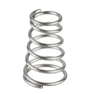 Fabricante personalizado espiral helicoidal grande resistente al calor sus304 Acero inoxidable SS resorte de compresión de onda de bobina de servicio pesado