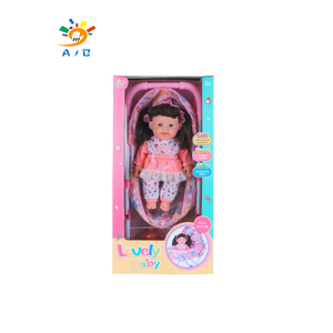 Muñeca <span class=keywords><strong>Reborn</strong></span> AJB de 13 Pulgadas para Niñas, Bebé Recién Nacido, Carrito, Cuerpo Completo Sólido de Silicona de 13 Pulgadas, Biberón, Juguete de Moda para Casa de Muñecas - Product Image 2