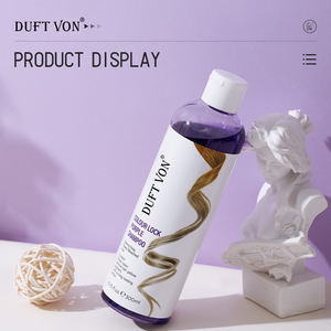 Цветовая коррекция тонизирующий органический льняной серый серебристый крем для ухода за волосами без сульфата разглаживающая формула размягчение 2-в-1 после окрашивания - Product Image 3