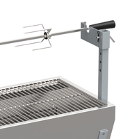 Barbecue électrique au charbon de bois, rôtissoire, machine à rôtir, brochettes au charbon de bois, grill