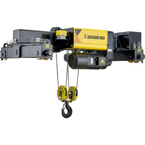 Palans à câble à double poutre européens de 63 tonnes et <span class=keywords><strong>80</strong></span> tonnes à grande hauteur de levage pour charges lourdes - Product Image 1