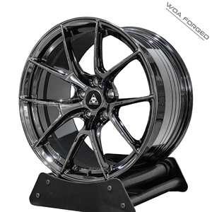 Jantes forgées en alliage d'aluminium 6061-T6 VS-5RS chromées noires brillantes au design musculaire et élégant, personnalisées pour voitures particulières BMW M3 M4 - Product Image 2