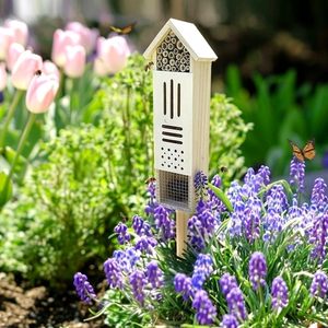 Casa <span class=keywords><strong>de</strong></span> Madera para Insectos, Hotel para Insectos, <span class=keywords><strong>Mariposas</strong></span>, Mariquitas, Hábitat Natural para Insectos Beneficiosos, Decoración <span class=keywords><strong>de</strong></span> Jardín, Personalizable - Product Image 6