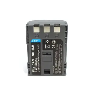 NB-2L NB2L Bateria NB-2LH NB 2LH 2L NB2LH batteria per fotocamera digitale per XT XTi 350D 400D G9 G7 S80 S70S30 L10