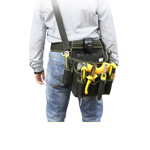 Sac de ceinture d'électricien personnalisé Fester, multifonctionnel, kit de travail en hauteur, fermeture à glissière, fabrication directe, matériau Oxford - Product Image 2