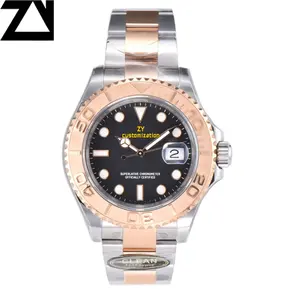 automatic watch brand man C Factory luminous 5A Black dial 40mm 1:1 Rolexese gold sapphire crystal