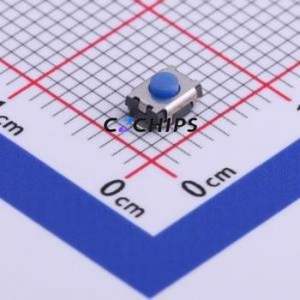 TS-1071AS-A1B3-D4 Tactile Switch SMD Switch Single Pole Single Throw Round Button 2.5N Vertical Mount - Product Image 1