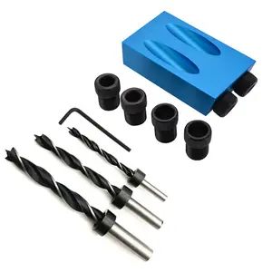 15 Derajat 6/8/10Mm Oblique Lubang Locator Lubang Saku Puncher Kit