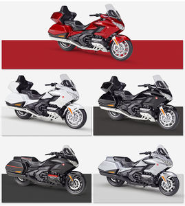 Modèle de <span class=keywords><strong>moto</strong></span> en alliage et plastique GOLDWING Tour 2020 à l'échelle 1:12, réaliste, avec roues mobiles, pour garçons - Jouet de collection - Product Image 5