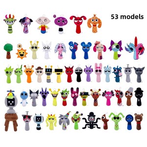 Wholesale Cute <b>Anime</b> Cartoon Sprunki <b>Plush</b> Toys Stuffed Monster Animal Figure Dolls for Game Peluches De Cartoon Creatures - Product Image 2