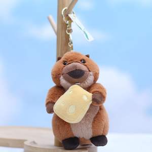 Xinhui Internet Celebrity Venta caliente lindo pequeño ratón colgante peluche juguete marmota bolsa colgante Decoración - Product Image 6