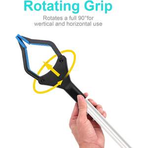 Generic Manual 32 Inch Reacher <b>Grabber</b> <b>Tool</b> Lightweight Accessories Foldable Pickup Stick Extension Arm Home Trash Picking - Product Image 3