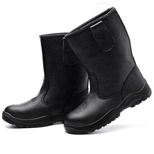 GUYISA-<span class=keywords><strong>botas</strong></span> de seguridad para el <span class=keywords><strong>trabajo</strong></span> para hombre, <span class=keywords><strong>botas</strong></span> impermeables de cuero de vaca, de fábrica - Product Image 6