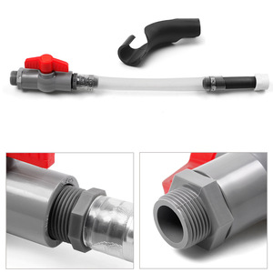 Manguera de repostaje de combustible con válvula de bola y kit de cierre para tanque de combustible de carreras, manguera piloto con retén de curva - Product Image 5