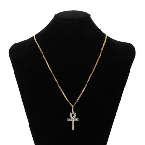Trendz Venta caliente Micro Zircon de oro cruz de plata pendientes de los niños, para niños - Product Image 6