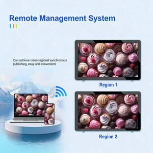 จอแสดงผลโฆษณาแบบสัมผัสขนาด 43 นิ้ว 32 นิ้ว จอแสดงผล 4K ระบบแอนดรอยด์ วินโดวส์ เมนูบอร์ด คีออสก์ ป้ายดิจิทัล และจอแสดงผล - Product Image 2
