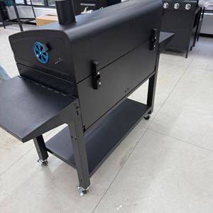 Grill Barbecue a Carbone YUESHEN Personalizzato per Patio Villa, Stile Americano, con Ruote, Antivento, Grande, per Esterni, in Pressofusione - Product Image 3