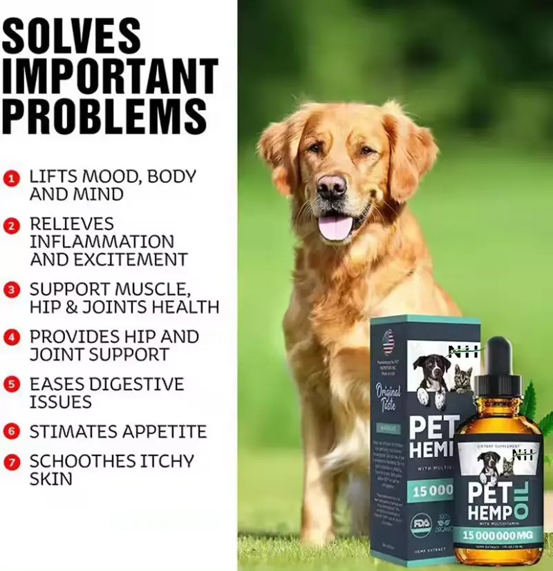 OEM/ODMHot Selling Pet health supplement Drop for Dog Relaxation Supplements Calming Pet Drops Highest Quality Pet Supplements