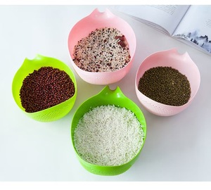 Arroz Lavar Filtro Filtro Cesta <span class=keywords><strong>Colander</strong></span> Peneira Fruta Vegetal Tigela Escorredor Limpeza Ferramentas Kit Cozinha Casa Ferramentas cozinha - Product Image 3