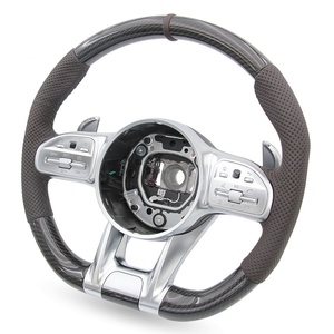 Volante de Fibra de Carbono Personalizado para Mercedes Benz AMG W166 W176 W204 W205 W213 W463 GLC <span class=keywords><strong>300</strong></span> - Product Image 3
