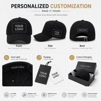 Gorra de Béisbol Personalizada de 5 Paneles, Algodón Premium, Logotipo Bordado de Alta Densidad, Hebilla Metálica Ajustable, Gorra Deportiva Estructurada
