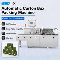 Machine d'emballage automatique de sachets en cartons, facile à utiliser, 100 cartons/min, pour les aliments en collation