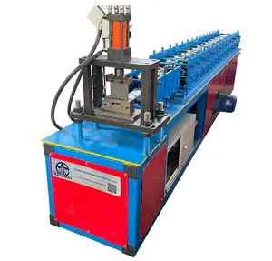 Grill Gate Roll Forming Machine For Panel Colored Steel Shuttering Rolling Door Tiles Roller Former Producing Line