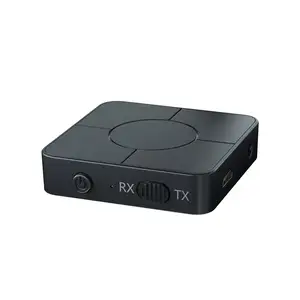 Toptan bluetooth alıcı verici-KN326 2 IN 1 kablosuz müzik alıcıları bluetooth kablosuz AV alıcısı-vericisi TV için araba PC