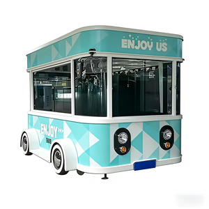 <b>Small</b> Foodtruck Mini Food Van Trailers Mobile Ice Cream Snack Cart - Product Image 1