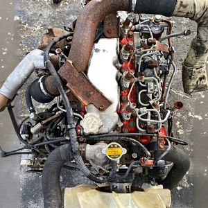 Moteur diesel d'occasion authentique japonais de marque TAI, modèle W04D W04DT, en acier, cylindrée 4,2 L, garantie 6 mois pour Hino - Product Image 1