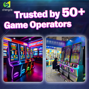 หน้าจอสัมผัสโลหะ 43 นิ้ว เครื่องหยอดเหรียญ PCB เกมฝึกทักษะอาร์เคด จอแนวตั้ง ภาพคมชัดระดับ HD ลูนาร์ส เควสต์ - Product Image 5